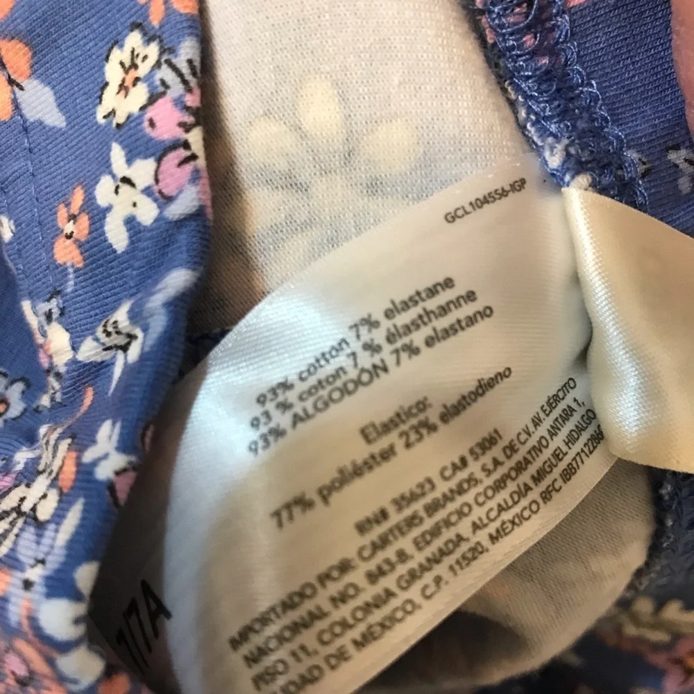 ▪️OSH KOSH Floral Capri Leggings